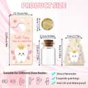 Wooden Tooth Fairy Door Hanger Sign with Keepsake Bottle Coins Pouch, Tooth Fairy Tooth Holder Encouraging Gift for Lost Teeth Boy Girl(Pink)