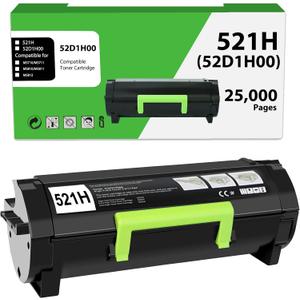 521H 52D1H00 Toner Cartridge Compatible for Lexmark MS810 Toner 521H 52D1H00 for MS810n MS810dn MS810de MS811 MS811n MS811dn MS811dtn MS812 MS812dn MS812de MS710 MS710n MS711 MS711dn Printer