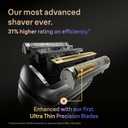 Braun Series 9 PRO+ Electric Shaver, Pro SensoAdapt, 6in1 SmartCare Center, Wet & Dry Razor, 9660CCPS, Black