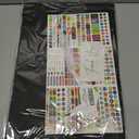 2 x 2026 Desk Calendar, Large Desktop/Wall Monthly Calendar (Jan. 2026 - Jun. 2027) 17'' x 12'' School Year Desk Planner for Teacher Family School Office Supplies (Black)