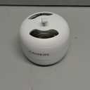 Ultrasonic Retainer Cleaner Machine, 42kHz Professional for Dentures, Aligners, Mouth Guards, Jewelry - IPX7 Waterproof Durable Removable Base and Top Cover, 3 Timer Settings, Quiet White