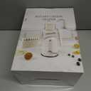 Chef Power Premium Quality Rotary Cheese Grater with Handle - Kitchen Accessories Cucumber Slicer Vegetable Salad Grater, Vegetable Grater - Cheese Grater (Beige)