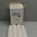 300 Count - 12 oz Paper Coffee Cups, Disposable Coffee Cups 12 oz, Thickened White Paper Cups for Hot or Cold Beverage, Home, Office, Party, Business, Events