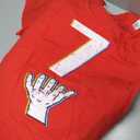 Number 7 Matching 67 Meme Halloween Costume Men Women Kids T-Shirt Large Red