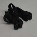 4 Pack Bar Stools Leg Protectors Ring, Non Slip Silicone Chair Leg Floor Protector, Pads Bottom Protect Wooden Floor No Scratches No Noise Anti-Slip, Stretchable Fits 14.5" to 16.5" Chair Base, Black