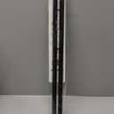 Black Tension Curtain Rod 16.5-28 inch Spring Tension Rod Curtain Rod Adjustable Spring Rod Extendable Tension Rod for Kitchen, Bathroom, Window, Bookshelf