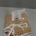 JOIEDOMI 36" Christmas Burlap Tree Skirt with Snowflakes, Decoration for Xmas Home Holiday Indoor Outdoor Seasonal Decors (Beige)