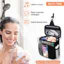 Dorm Room Essentials for Guys, Quick Dry Mesh Shower Caddy, Travel Toiletry Bag for Men and Women, Travel Cruise Ship Camping Essentials, Large Makeup Organizer for Full-Sized Toiletries Gifts for Men