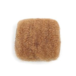 Locs Afro Kinky Hair Bulk For Dreadlock Extensions, Repair Locs, Braiding, Crochet Hair for Black Women 8 inch, 30g pack (#24 - Golden Blonde)