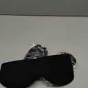 LotFancy Wisdom Teeth Ice Pack Head Wrap, Face Ice Pack for TMJ Jaw Toothache Pain Relief, with 4 Reusable Hot Cold Therapy Gel Packs, for Chin, Oral and Facial Surgery, for Kids, Teens, Petite Adults (Black(smaller Size))