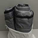 63 x 63 Inch Window Insulation for Winter, Thermal Window Cover 3 Layer with Oxford Cloth Thicken Cotton Filled, Rollup Insulation Blanket Kit with Hook & Loop for Bedroom Attic to Keep Heat Warm