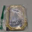 5x7 Vintage Picture Frame, Antique Ornate Gold Octagon Photo Frame, for Tabletop and Wall Display, Decorative Retro Home Decor, Old Fashioned Photo Gallery Art