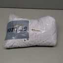 Smiry Spandex Tablecloth, Elastic Fitted Stretch Tablecloth for 8FT Rectangle Tables, Waterproof Washable Table Cover Skirt for Outdoor, Wedding, Banquet & Parties (White, 96Lx30Wx30H Inch)