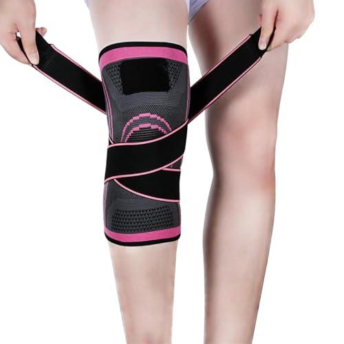 Vitoki Knee Braces for Knee Pain, 1 Pack Knee Compression Sleeve, Knee Support for Sports Workout Weightlifting Basketball, Knee Sleeve for Joint Pain and Arthritis Relief, 3XL