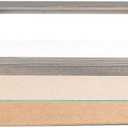 WOOD SIDE ORBIS Rustic Wooden Poster Picture Frame 20x30, Grey | Natural Solid Wood, Eco Distressed, Wall Mounting
