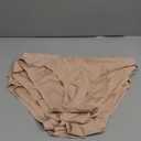7Pcs/Set Women V-Waist Panties Seamless Briefs Low Waist Sexy Lingerie Invisible Ice Silk Underwear (Large, 7skin)