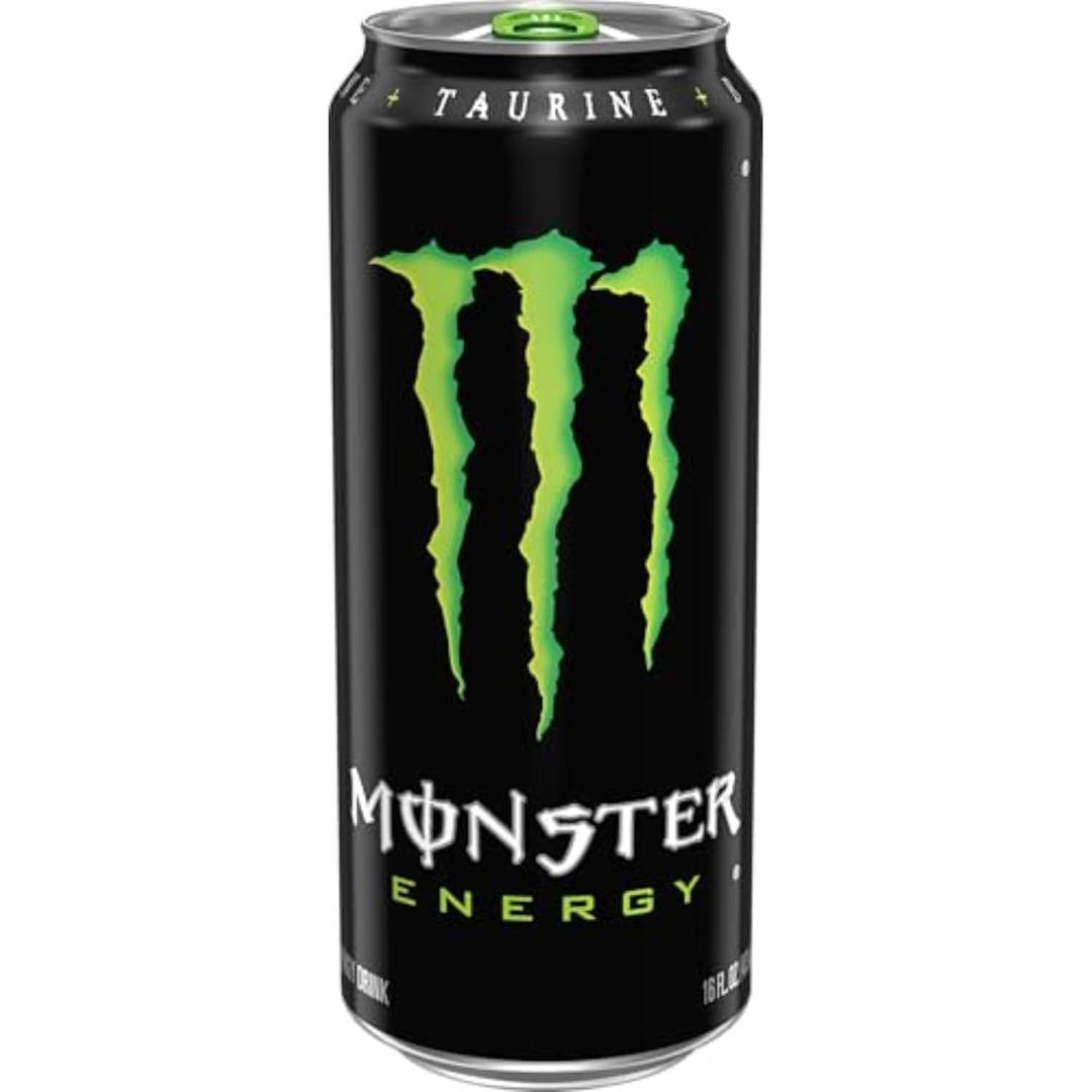 Monster Energy Drink, Green, Original, 16 Ounce (Pack of 10)