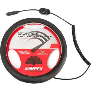 Kimpex 950491 Heated Steering Wheel Cover, Black
