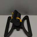 Melnor 65003-AMZ Mini Oscillating Sprinkler with Product Adapter Watering Set, On Base, Black, Yellow