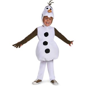 Disguise baby-boys Olaf Toddler Classic Costume, Official Frozen Halloween Costume (12/18MO, White)