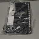 Magnetic Shelf for Fridge , Fruit Potato & Onion Storage Bins, Pantry Organizers & Storage, Large Container Magnetic Basket for Refrigerator, Kitchen Counter, Cabinet, Magnetic Fridge Organizer (1, Black)