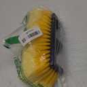 QWORK 10in Car Wash Brush Head with Soft Bristle, for Cleaning Decks, Trucks, Car, RV, Boats, Home Siding, Camper, Yellow
