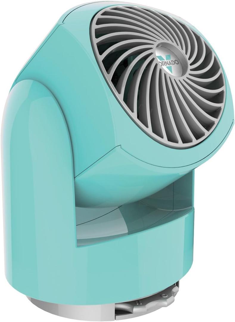 Vornado Flippi V6 Compact Air Circulator Fan, Quiet Portable Travel Fan for Desk or Bedroom, Adjustable Head, 2 Speeds, Bliss Blue (Bliss Blue)
