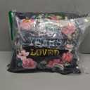 Floral Design 99 Years Old Mom Grandma 99th Birthday Throw Pillow (18x18)