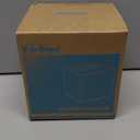 Tissue Box Cover, Square Facial Tissue Holder Storage for Bathroom Vanity, Countertops, Dressers, Night Stand, Parlors and Offices - White