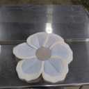 Baby Bath Pad for Infant Bathtub Sink Flower Mat Tub Little Lotus - Petal Soft Supports Lounger Newborn Bathing Insert Seat Baby Essentials - Baby Gifts - 31" (Blue)