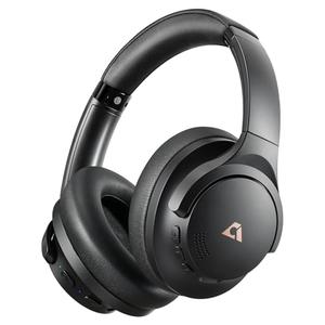 1Mii Y8 Active Noise Cancelling Headphones, Wireless Headphones Over Ear Bluetooth 5.3, LDAC Hi-Res Audio,75H Playtime with Transparent Mode for Work/Travel/Home/Office-Black