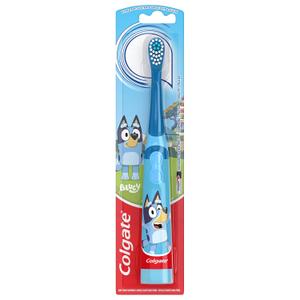 3 x Colgate Kids Powered Vibrating Toothbrush Bluey 1 Pack