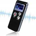 64GB Digital Voice Recorder,Voice Activated Recorder for Lectures, Meetings Device, Portable Audio Recorder Small Tape Recorder Dictaphone, Interviews, USB, MP3,Password