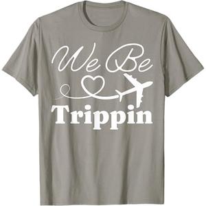 We Be Trippin' Hawaii Beach Summer Vacation Family Matching T-Shirt Medium