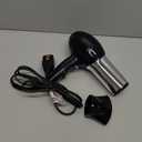 Conair Hair Dryer, 1875W Full-Size Hair Dryer with Ionic Conditioning, Blow Dryer, Tourmaline Ceramic Technology for Quick Drying, Black/Chrome