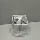 Set of 3 Christmas Lighted Gift Boxes, Pre-lit 60LED Light Up Present Boxes Ornament, Sliver Boxes with White Lights, Battery Operated Christmas Decorations for Indoor Home, Party, Lawn Decor