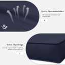 14 Pcs Outdoor Patio Cushion Covers, Replaceable Waterproof Furniture Covers, Outdoor Non-Slip Covers with Zippers, Couch 3 Sizes for Backyard Garden, Covers Only, Navy Blue