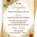 2 x Romantic Birthday Day Card Gifts Decorations for Daughter, Unique Birthday Card, Happy, Ideas, Funny, Sweetheart