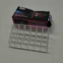 Weiai Lipstick Holder 18 Spaces Lipgloss Organizer, 3 Rows - Multi Level, Makeup Holder & Cosmetics Storage Display