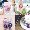 Permanent Vinyl Sheets for Cricut, 12 x 12 Glitter Self Adhesive Vinyl Self Adhesive, 9 Assorted Metallic Colors Craft Vinyl Sticker Plus 2 Transfer Tape for Weeding Machines, Printers, Car Decal