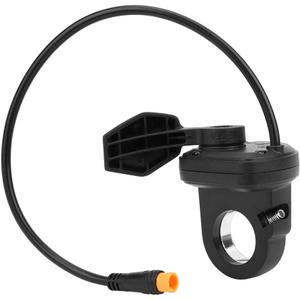 Keenso Electric Thumb Throttle Grip, Speed Governing Thumb Throttle Grip for Motorcycle Riders, Custom Builds