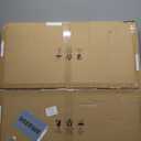 QIYIMEILUX 31.5 inch Large Moon Wall Sconce Plug in Dimmable Modern LED Wall Light with Remote Control 41W Black Wall Lamp Indoor Wall Mounted Lighting Ceiling Light for Living Room Bedroom