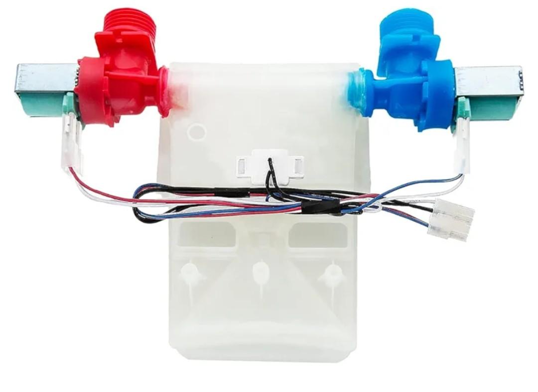 W11210459 W10869799 Washer Water Inlet Valve Compatible with Whirlpool Kenmore May-tag Crosley Amana Inglis, Replacement for W10701459, W11025984, ap6329217, W10838319,W11038711, 33190190, W11210459VP