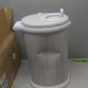 Ubbi Steel Diaper Pail, Odor Locking, No Special Bag Required, Award-Winning, Registry Must-Have, Woodgrain