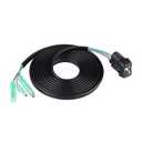 ARAMOX Trim Switch, Trim & Tilt Switch Assembly ABS Black for 704 Single Engine Control Handle 704-82563-41-00