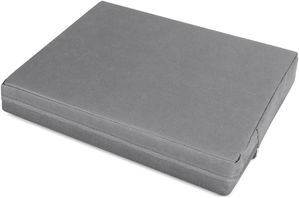 3.15" Thick Stadium Seats for Bleachers Waterproof Portable Bleacher Chairs, Padded Stadium Chair for Adults at Sports Events and Concert, Portable Outdoor Seat Mat (Grey)