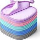 7PCS Makeup Remover Cloths Reusable 6 X 6 Inch Makeup Remover Cloths Pads Make up Towels Reusable Erase Your Face for Women Face