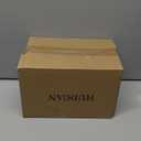 Hudgan Pantry Organizers and Storage with Straight Side, 2 Set Stackable Bin with Open Front for Onion, Potato, Garlic, Fruit, Clear Storage Bin with Bamboo Lid for Kitchen Cabinet, Countertop, Bathroom