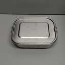 Large Lunch Box for Adults and Kids, 47oz Stainless Steel Food container, 1400ML Leak-Proof Metal Bento Box, Food Storage Contaniers For School, Travel, Work