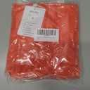 Gacaky Women's Puffer Vest Sleeveless Button Down Outerwear Warm Quilted Lightweight Down Winter Jackets Coats (Orange, S)